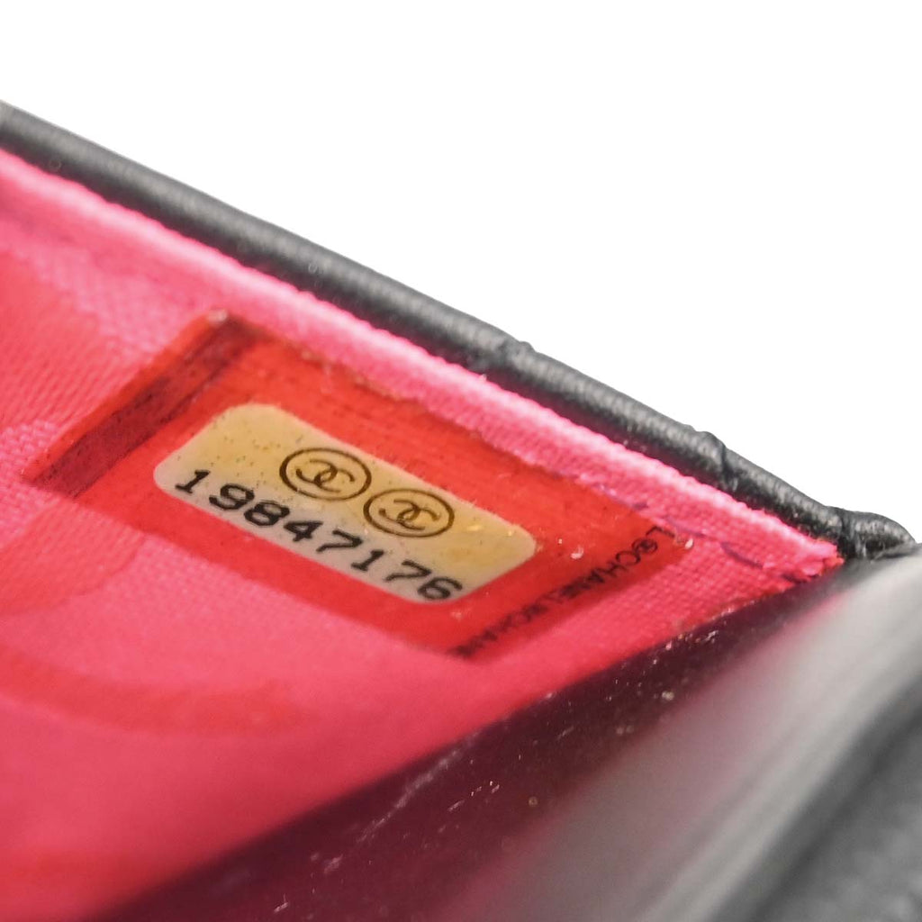 Chanel 2014 Calfskin Cambon Ligne WOC Wallet on Chain Shoulder Bag