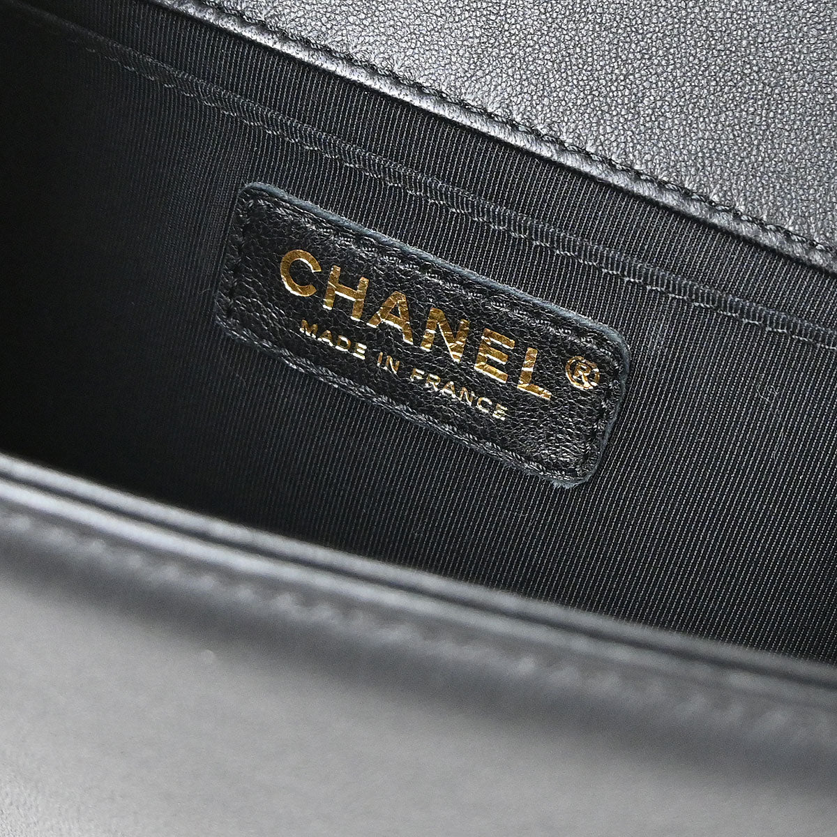Boy Chanel 2016-2017 Black Lambskin Medium Shoulder Bag