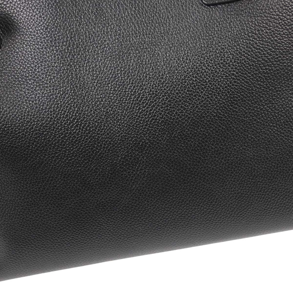 Chanel 2011 Black Calfskin Executive Cerf 2way Shoulder Tote Bag