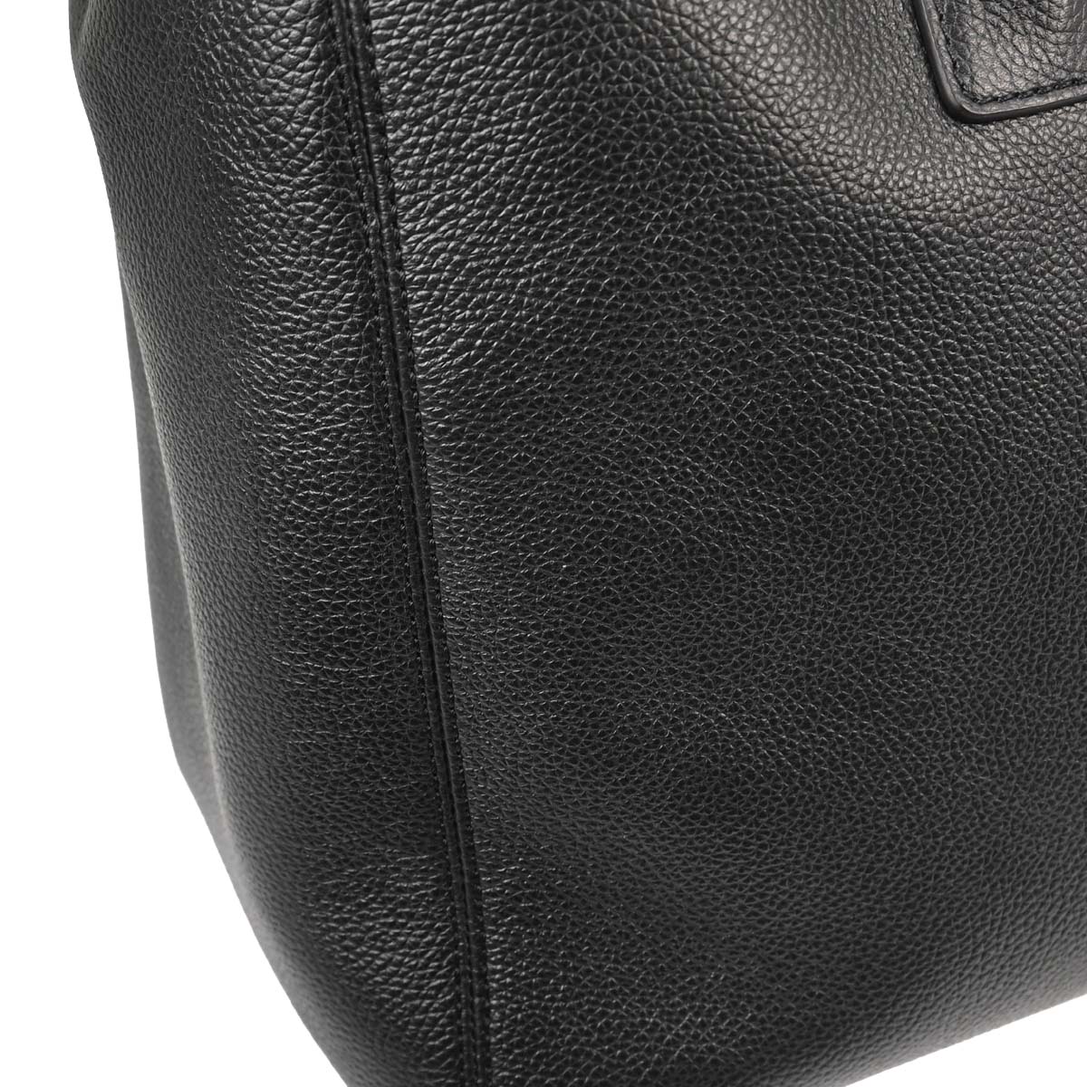Chanel 2011 Black Calfskin Executive Cerf 2way Shoulder Tote Bag