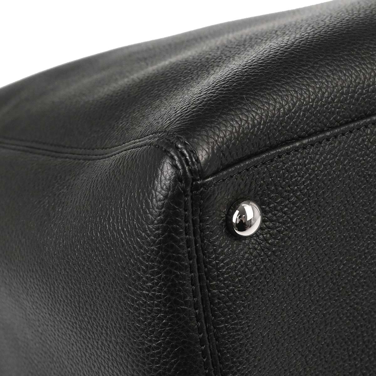 Chanel 2011 Black Calfskin Executive Cerf 2way Shoulder Tote Bag