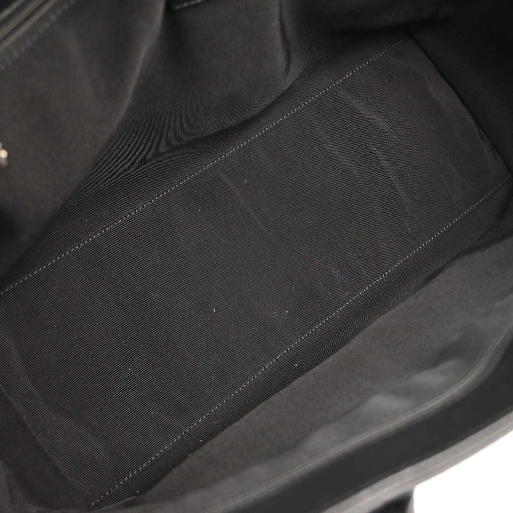 Chanel 2011 Black Calfskin Executive Cerf 2way Shoulder Tote Bag