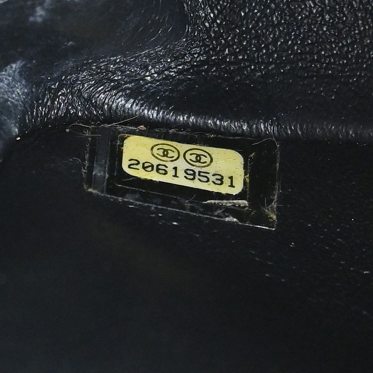 Chanel 2014-2015 Black Caviar Skin Classic Single Flap Shoulder Bag