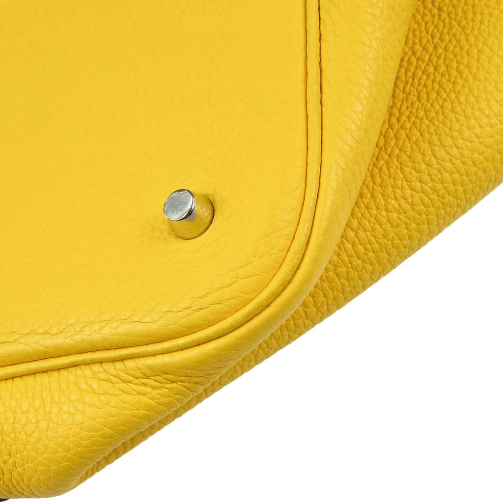 Hermes Jaune de Naples Taurillon Picotin Lock 26 GM Handbag