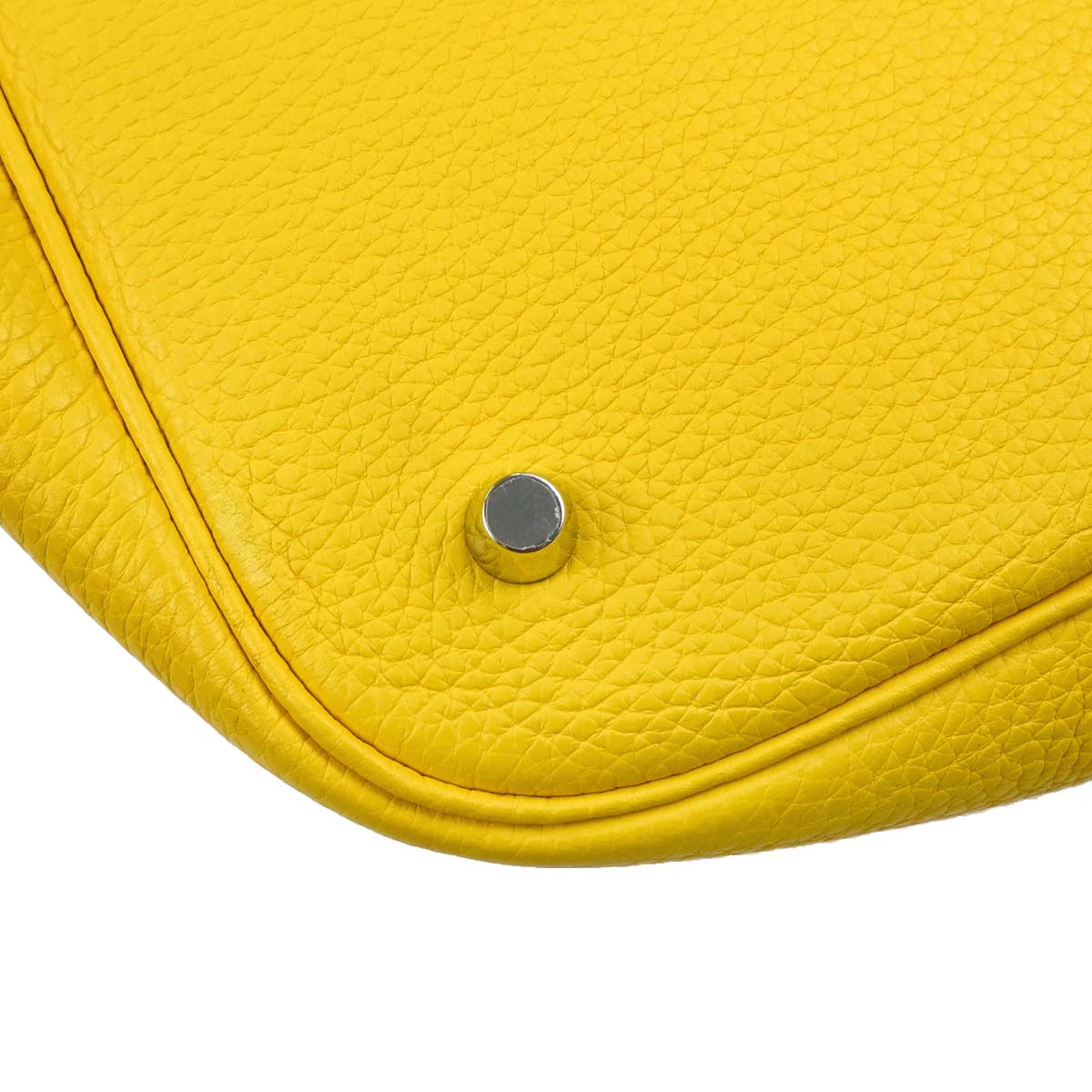 Hermes Jaune de Naples Taurillon Picotin Lock 26 GM Handbag