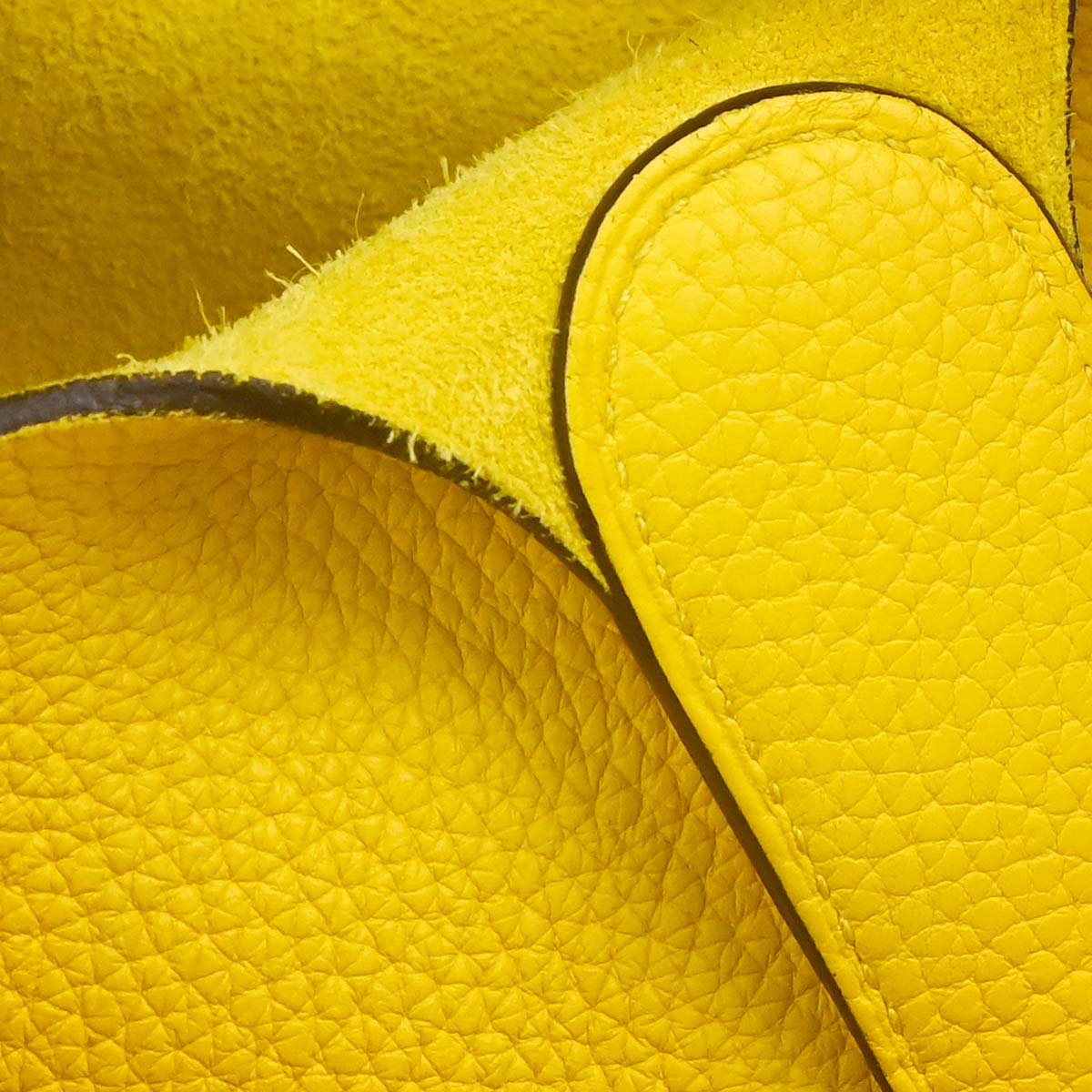 Hermes Jaune de Naples Taurillon Picotin Lock 26 GM Handbag