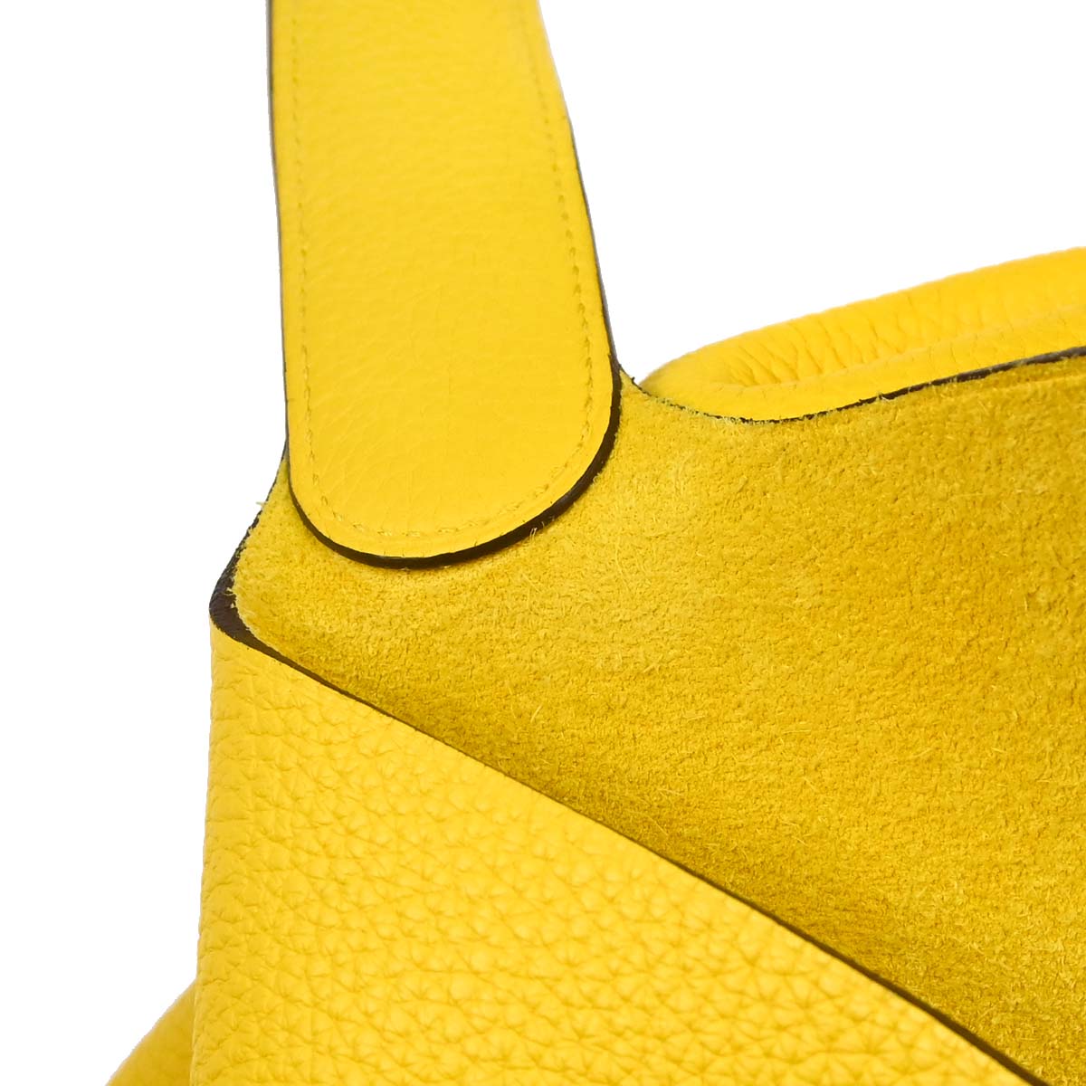 Hermes Jaune de Naples Taurillon Picotin Lock 26 GM Handbag
