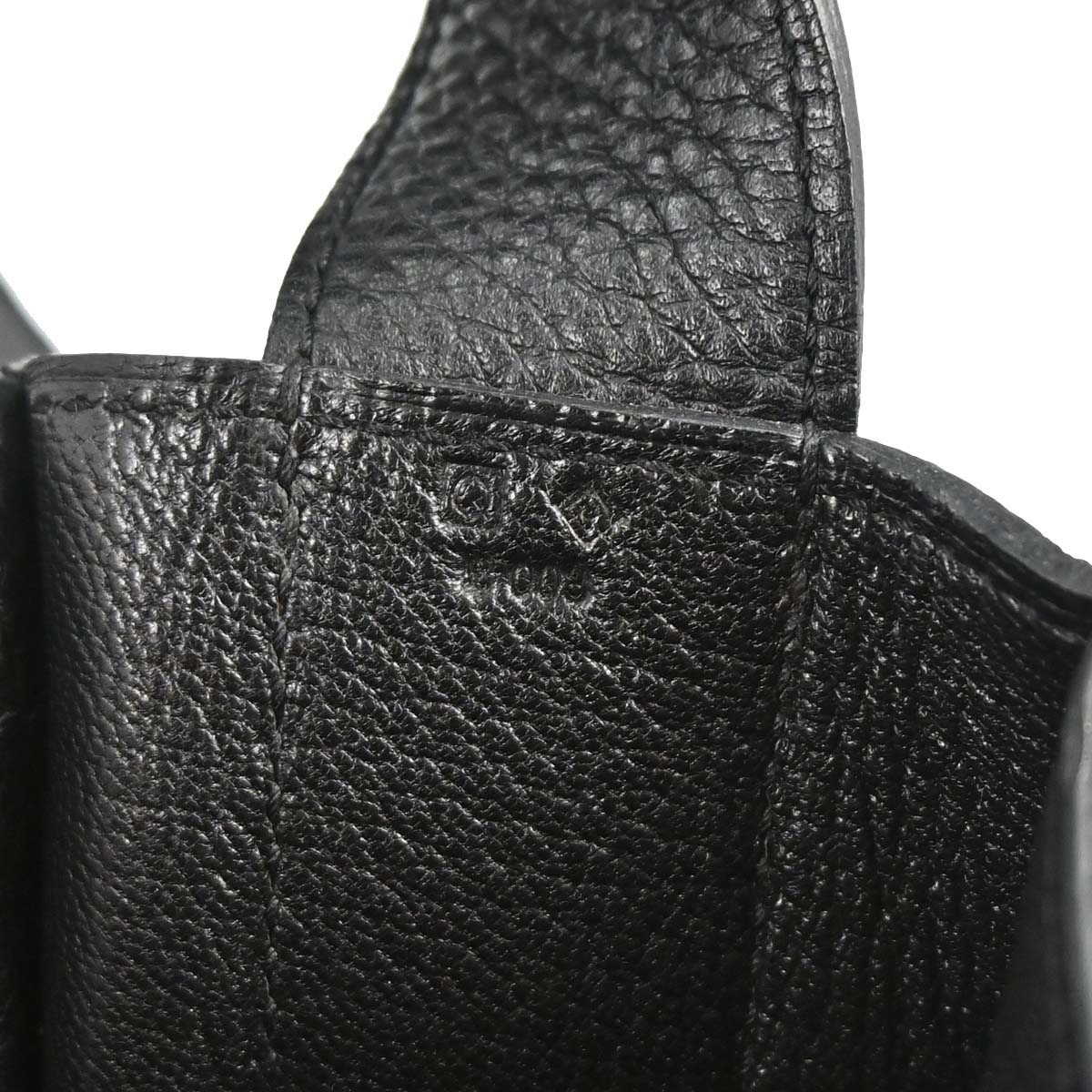 Hermes Black Taurillon Clemence Steve Caporal 27 Shoulder Bag