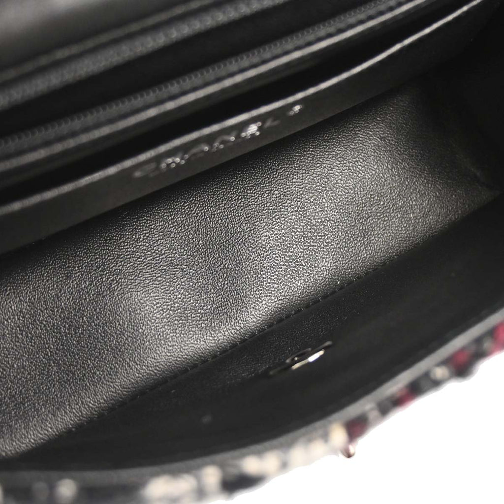 Chanel 2019 Black White Tweed Shoulder Bag
