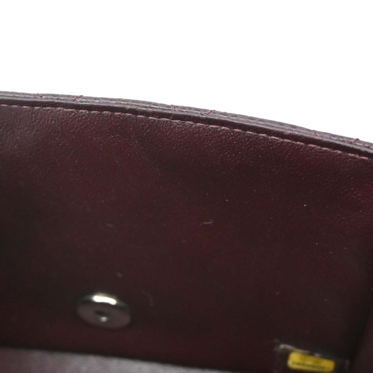 Chanel Brown Caviar Skin Mini Classic Square Flap Shoulder Bag 17