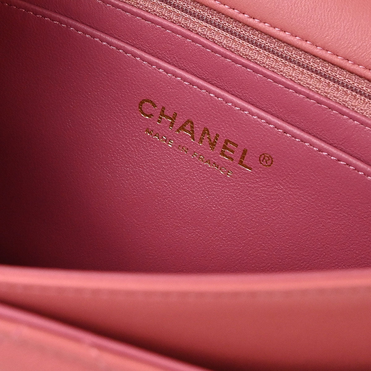 Chanel 2014 Pink Lambskin Valentine Shoulder Bag