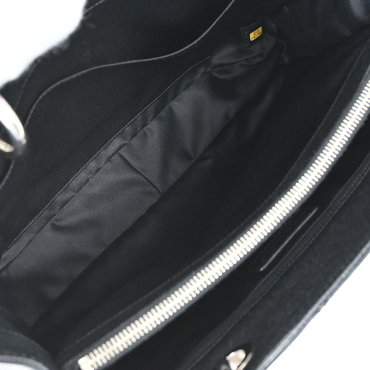 Chanel 2012-2013 Black Caviar Skin Grand Shopping Tote GST Chain Handbag