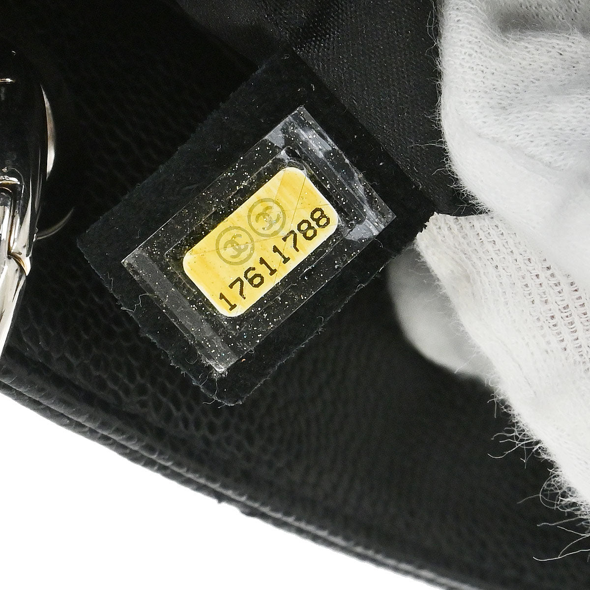 Chanel 2012-2013 Black Caviar Skin Grand Shopping Tote GST Chain Handbag