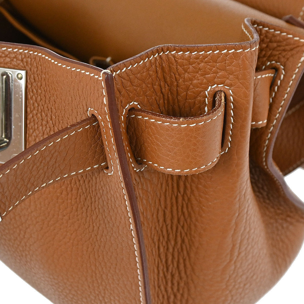 Hermes 2014 Gold Taurillon Clemence Jypsiere 31 Bag