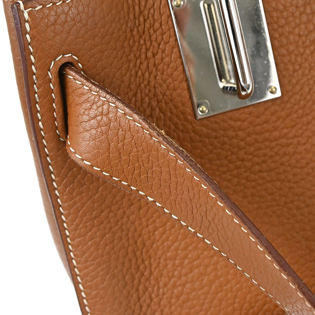 Hermes 2014 Gold Taurillon Clemence Jypsiere 31 Bag