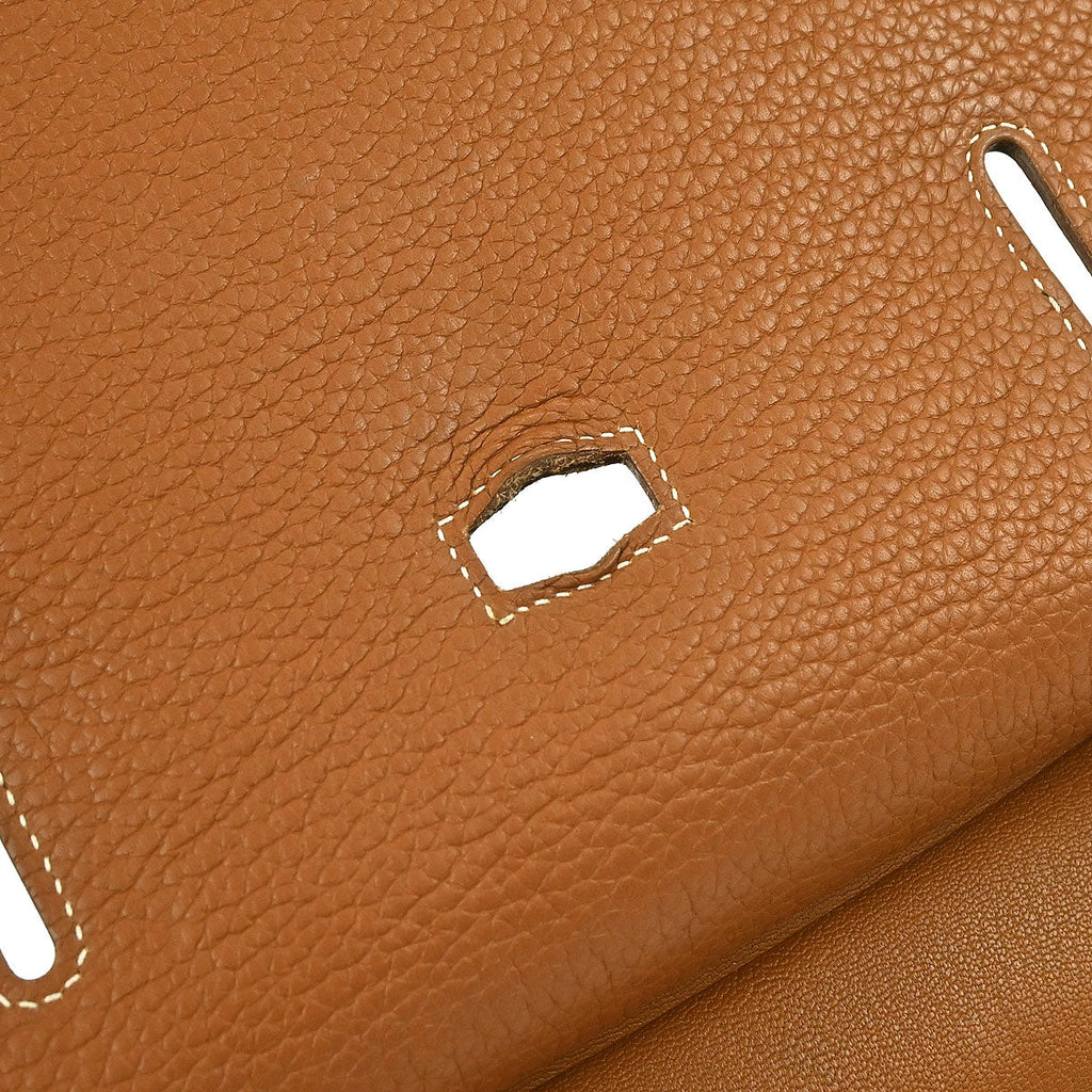 Hermes 2014 Gold Taurillon Clemence Jypsiere 31 Bag