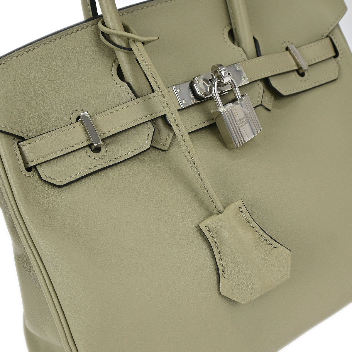Hermes 2017 Sauge Swift Birkin 25 Handbag