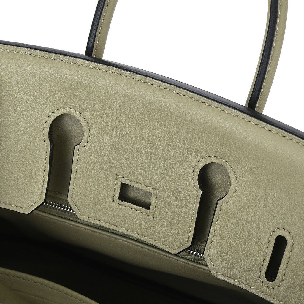 Hermes 2017 Sauge Swift Birkin 25 Handbag