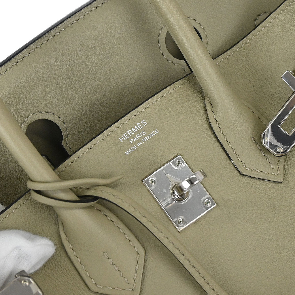 Hermes 2017 Sauge Swift Birkin 25 Handbag