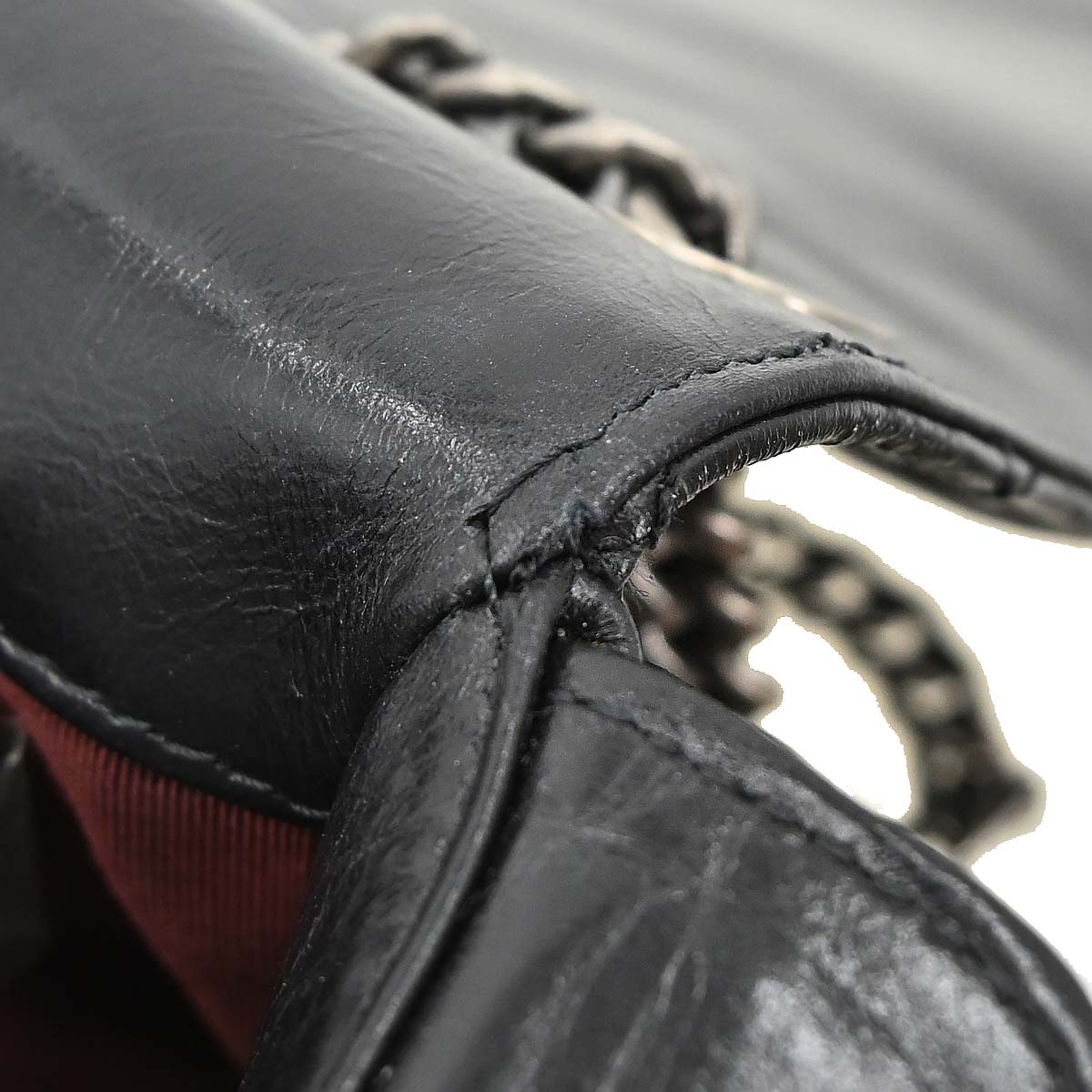 Chanel 2014-2015 Black Calfskin Coco Boy Flap Chain Shoulder Bag