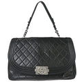 Boy Chanel 2012 Black Lambskin Antik Handbag
