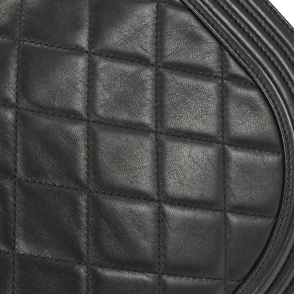 Boy Chanel 2012 Black Lambskin Antik Handbag
