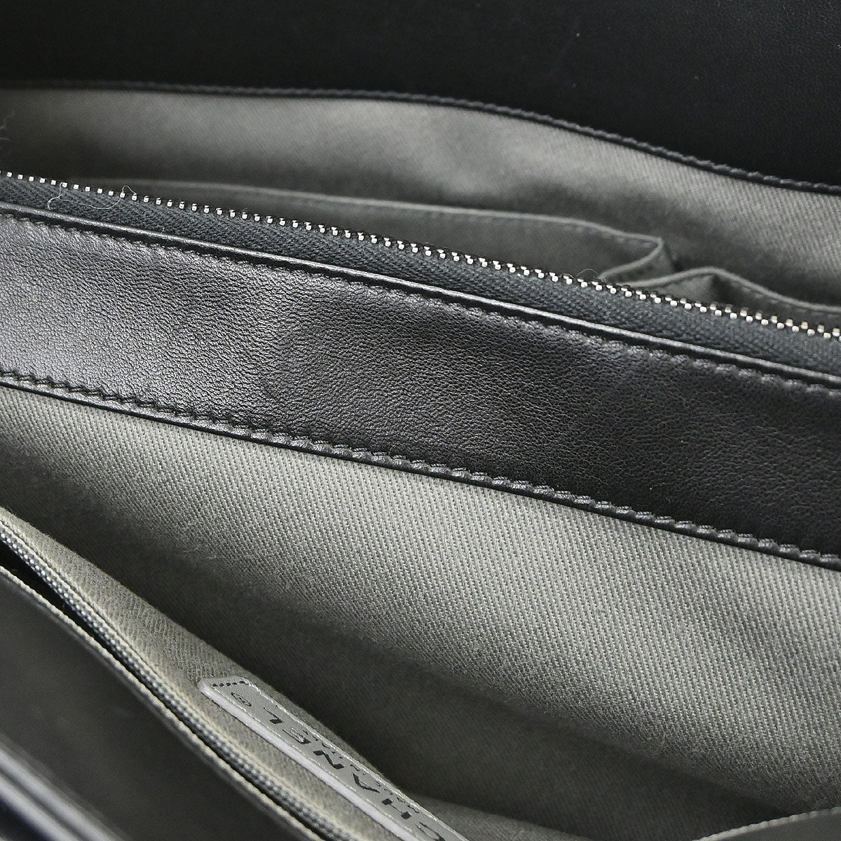 Boy Chanel 2012 Black Lambskin Antik Handbag