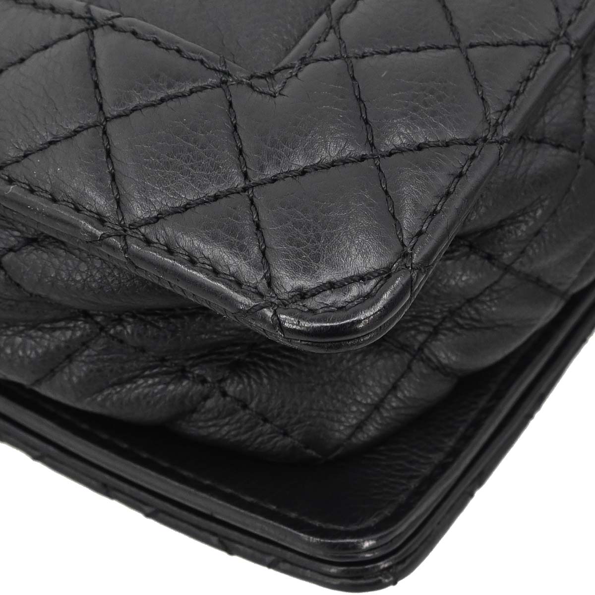 Boy Chanel 2013-2014 Black Lambskin Medium Shoulder Bag