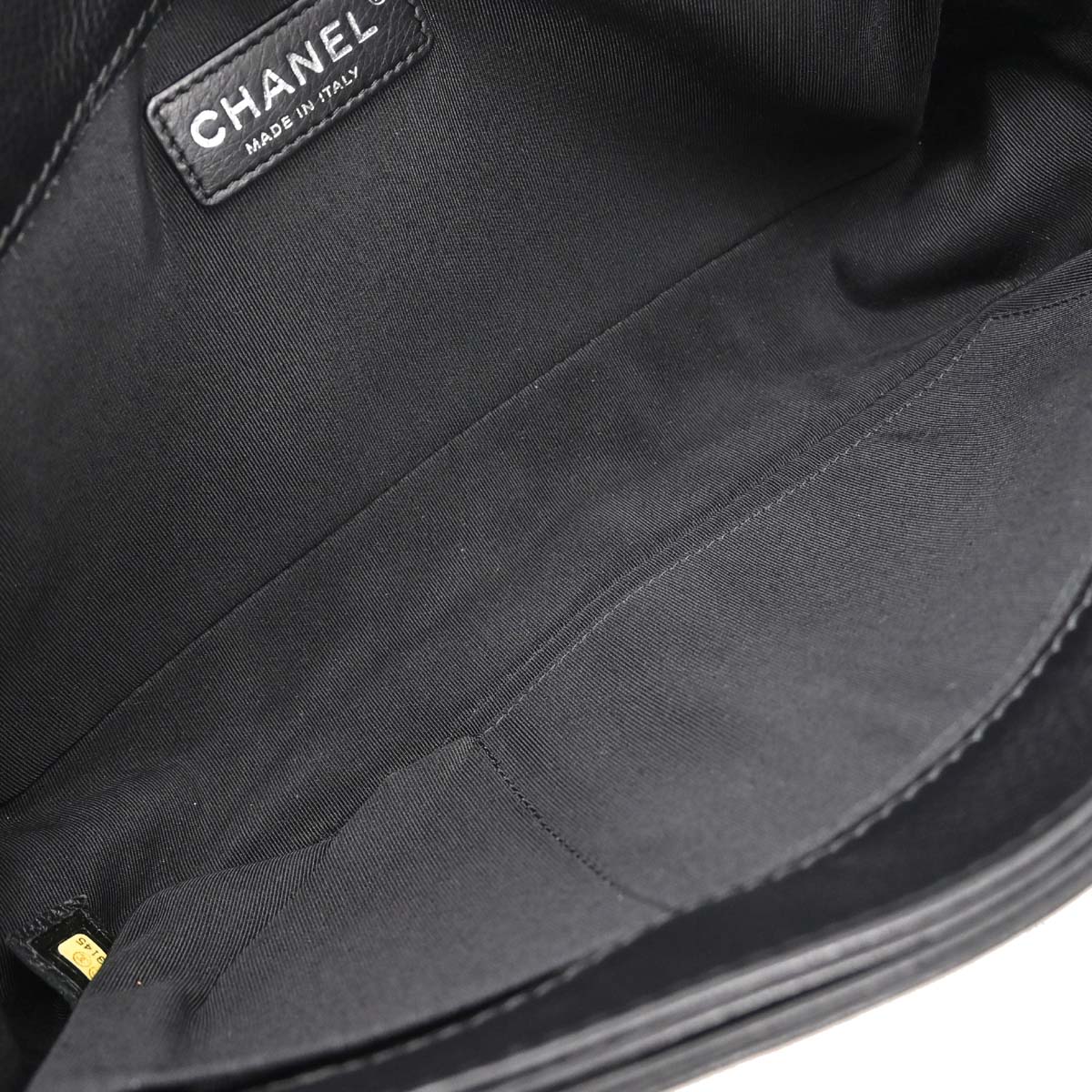 Boy Chanel 2013-2014 Black Lambskin Medium Shoulder Bag