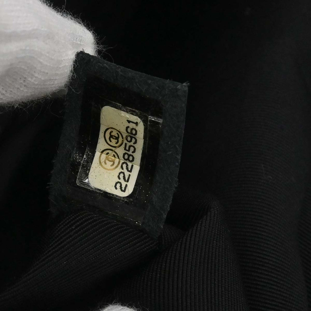 Chanel 2016-2017 Black Calfskin Waist Bum Bag