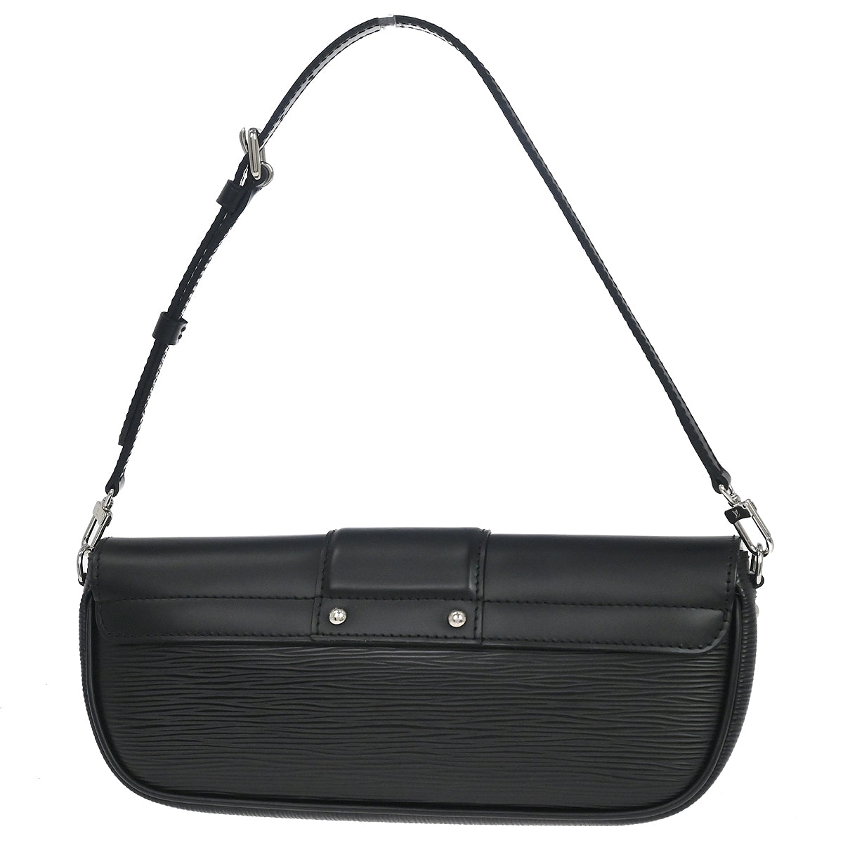 Louis Vuitton Black Epi Pochette Montaigne Handbag M59292