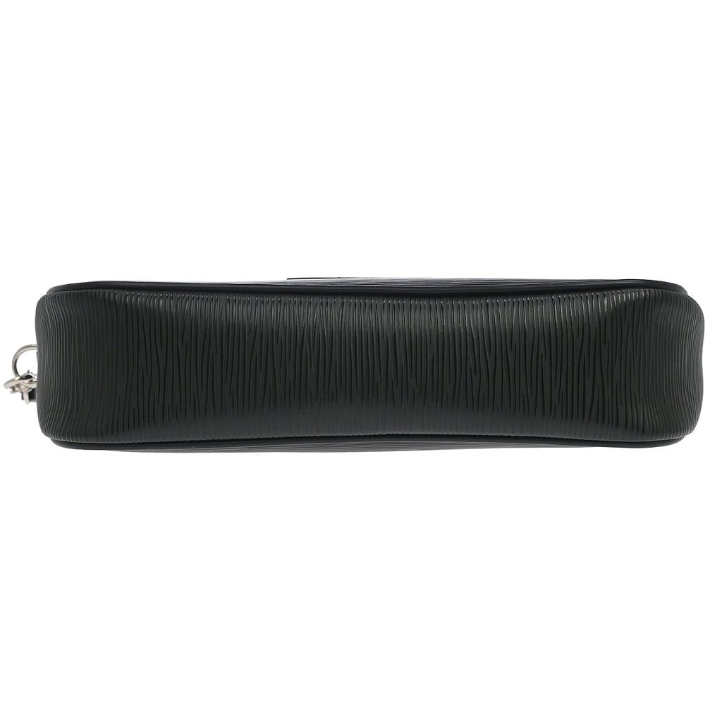 Louis Vuitton Black Epi Pochette Montaigne Handbag M59292