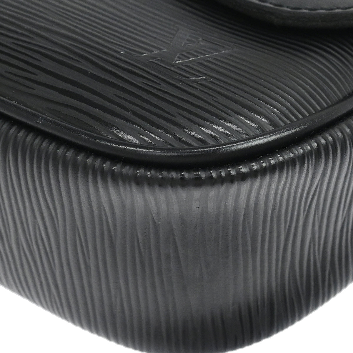 Louis Vuitton Black Epi Pochette Montaigne Handbag M59292