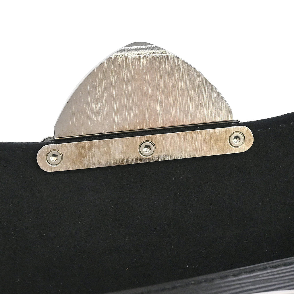 Louis Vuitton Black Epi Pochette Montaigne Handbag M59292