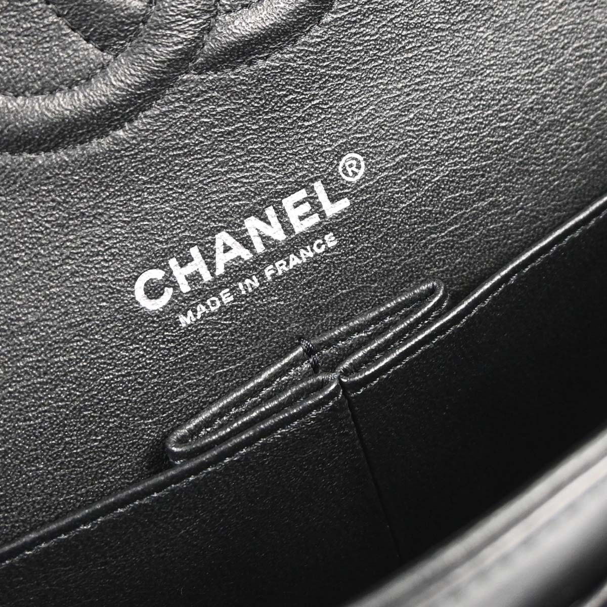 Chanel 2016-2017 Black Satin Airline Medium Classic Double Flap Shoulder Bag