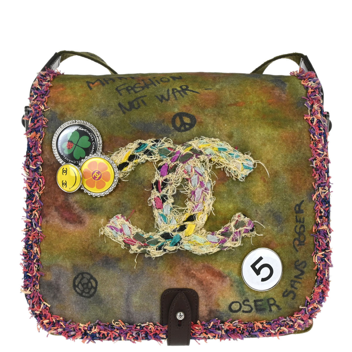Chanel 2015-2016 Graffiti On The Pavements Shoulder Bag