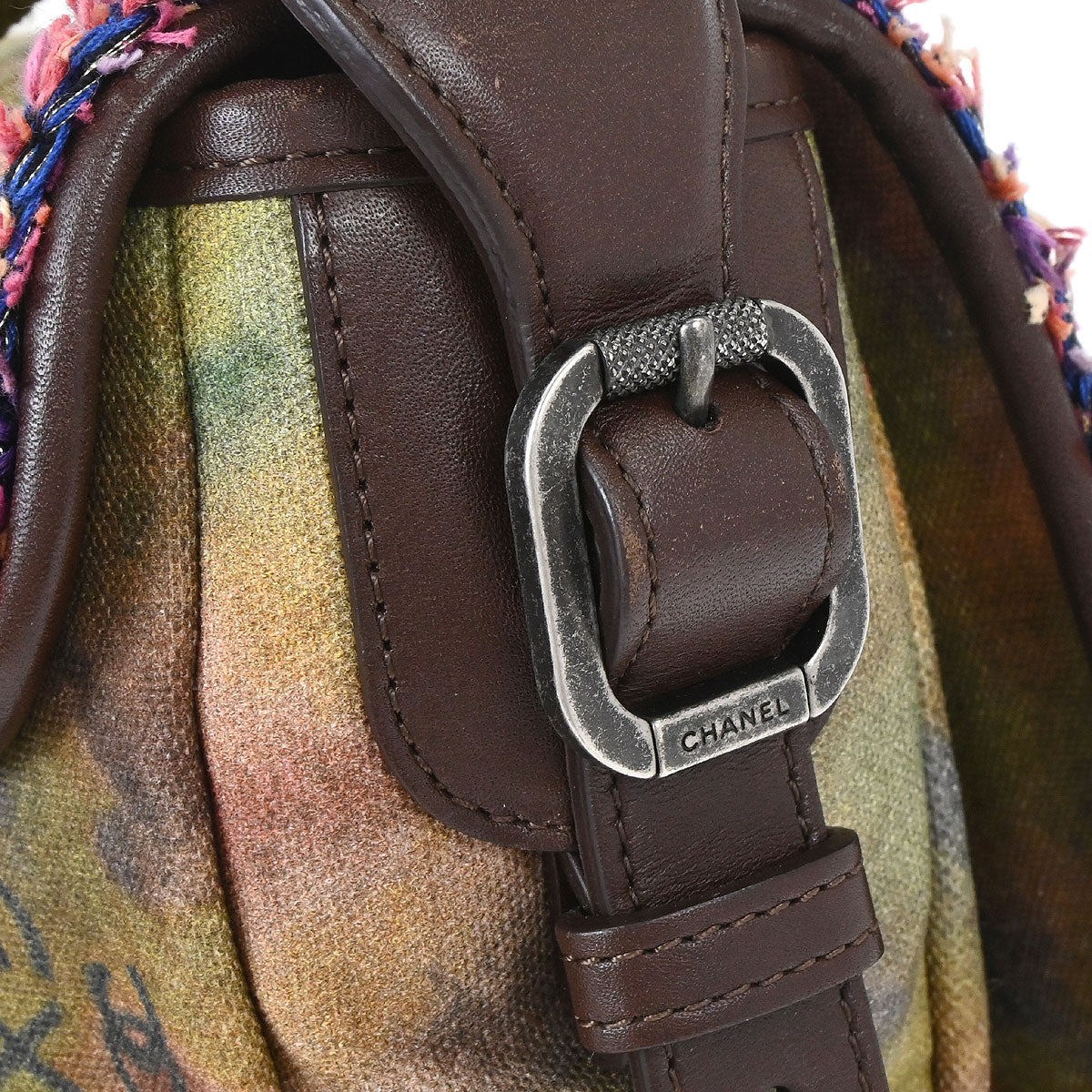 Chanel 2015-2016 Graffiti On The Pavements Shoulder Bag