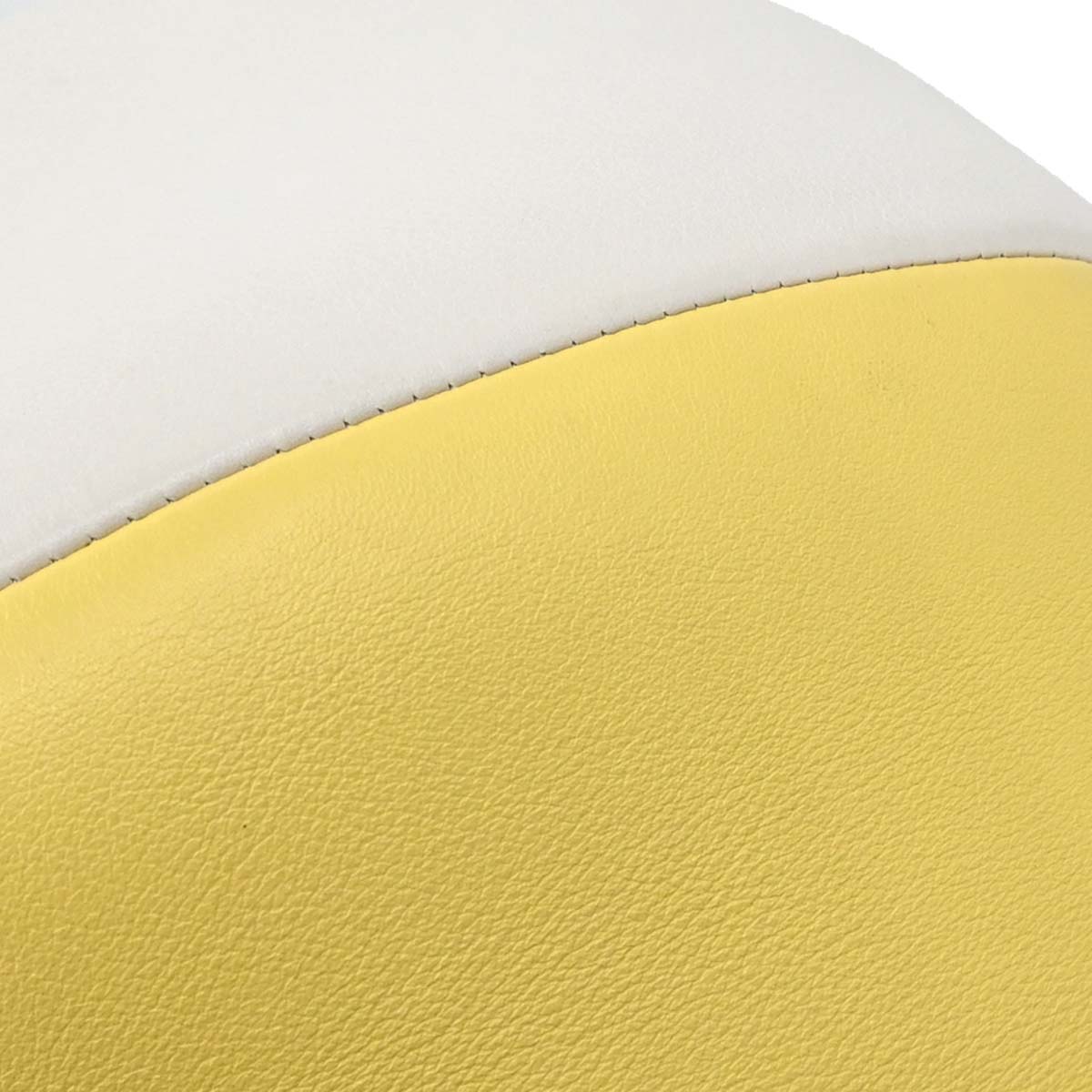 Chanel 2019 White Yellow Calfskin Coco Beach Ball Shoulder Bag