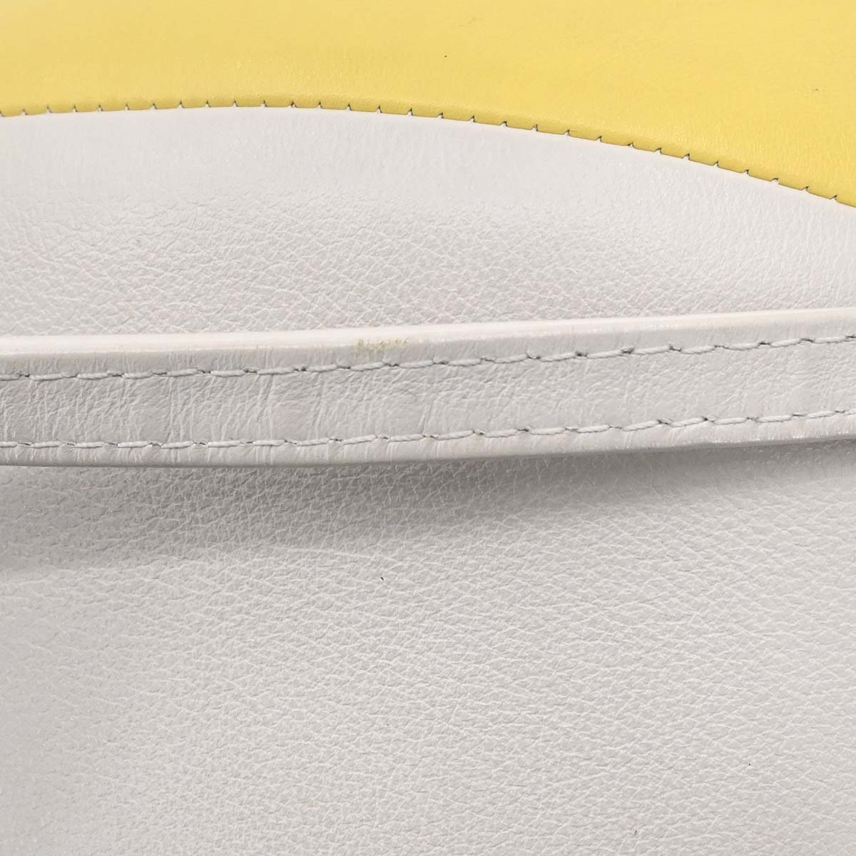 Chanel 2019 White Yellow Calfskin Coco Beach Ball Shoulder Bag