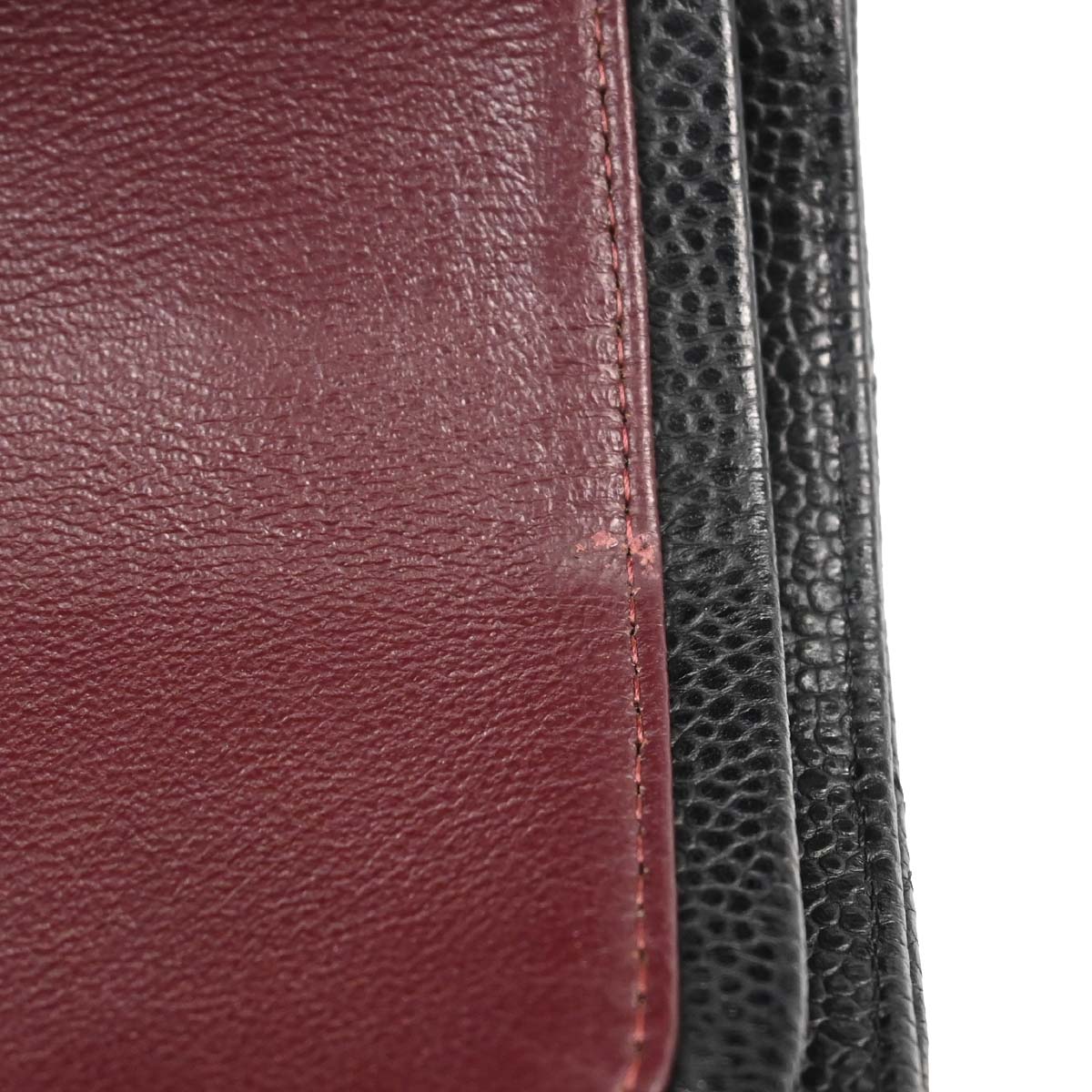 Chanel Black Caviar Skin Medium Classic Double Flap Shoulder Bag