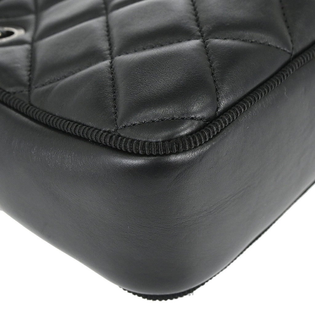 Chanel 2017 Black Lambskin Ballerine Camera Bag
