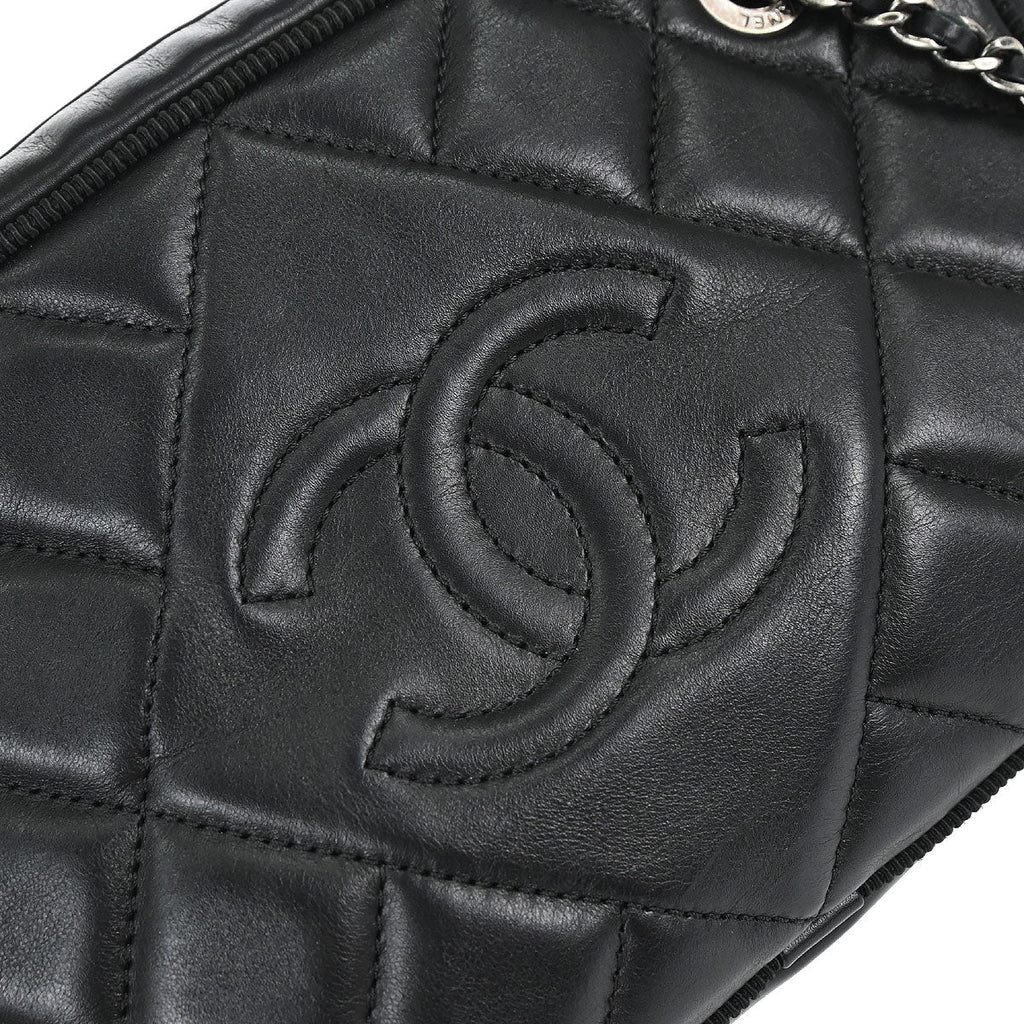 Chanel 2017 Black Lambskin Ballerine Camera Bag