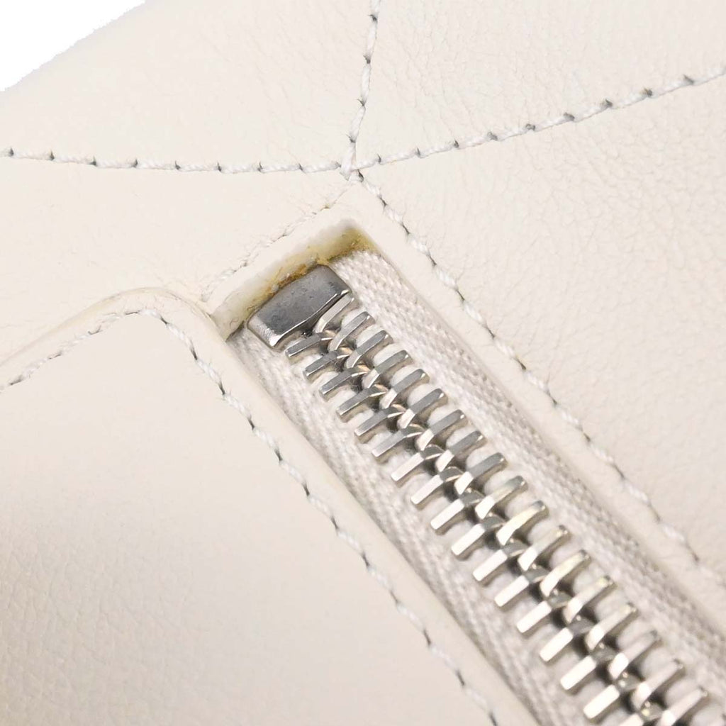 Chanel 2019 White Calfskin 2way Shoulder Bucket Handbag