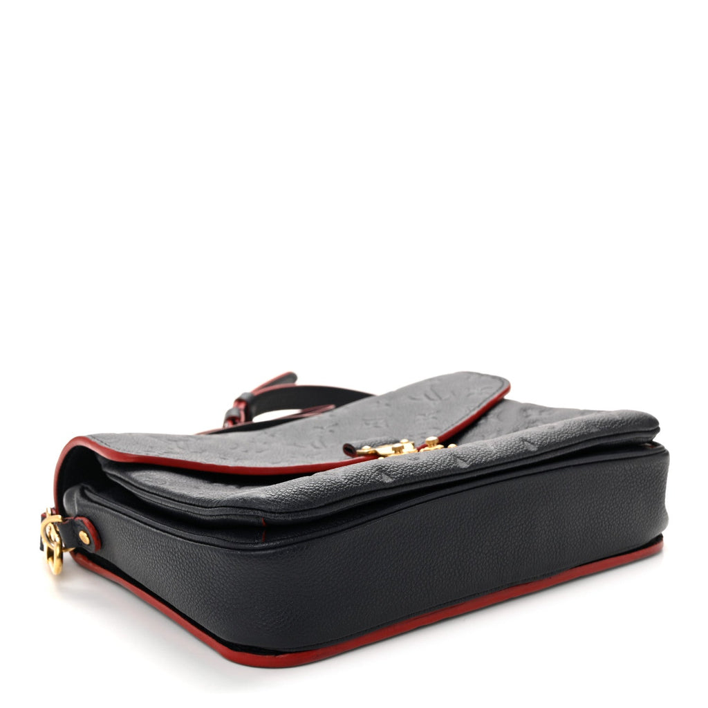Louis Vuitton Empreinte Pochette Metis Marine Rouge