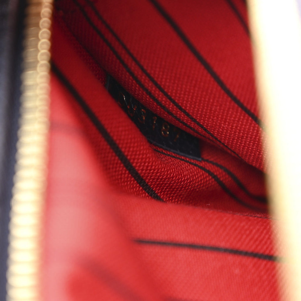 Louis Vuitton Empreinte Pochette Metis Marine Rouge