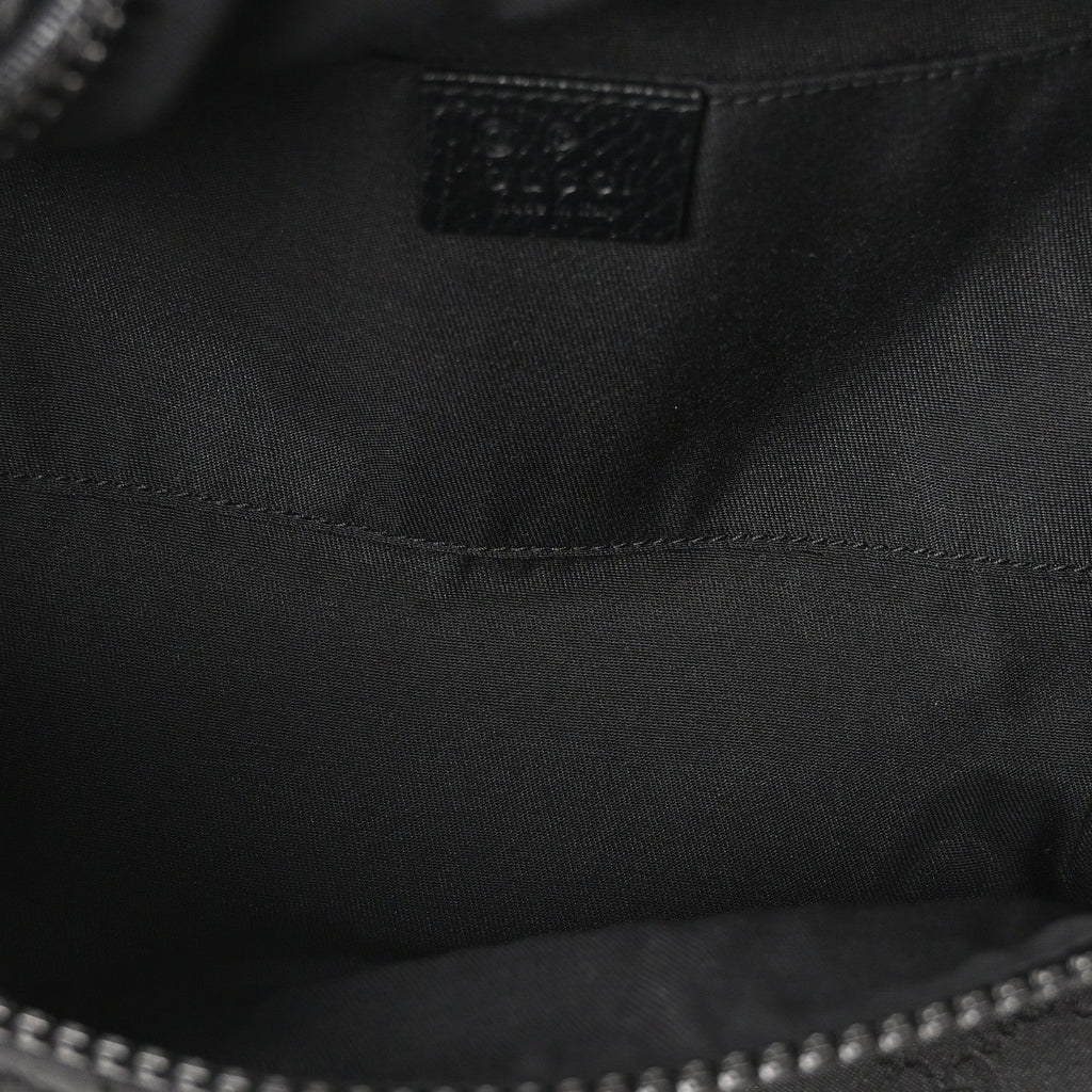 Gucci Nylon Monogram Fanny Pack Belt Bag Black