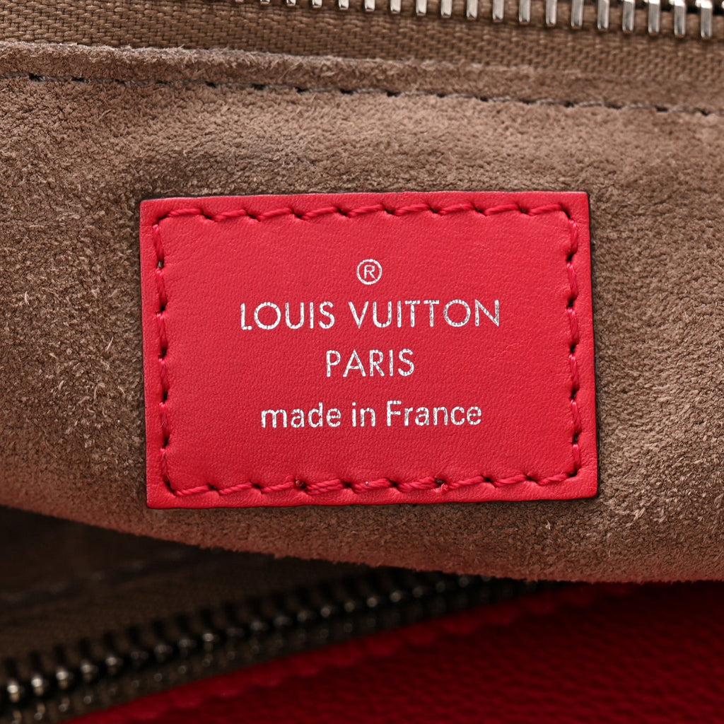 Louis Vuitton Veau Cachemire Tote W PM Framboise
