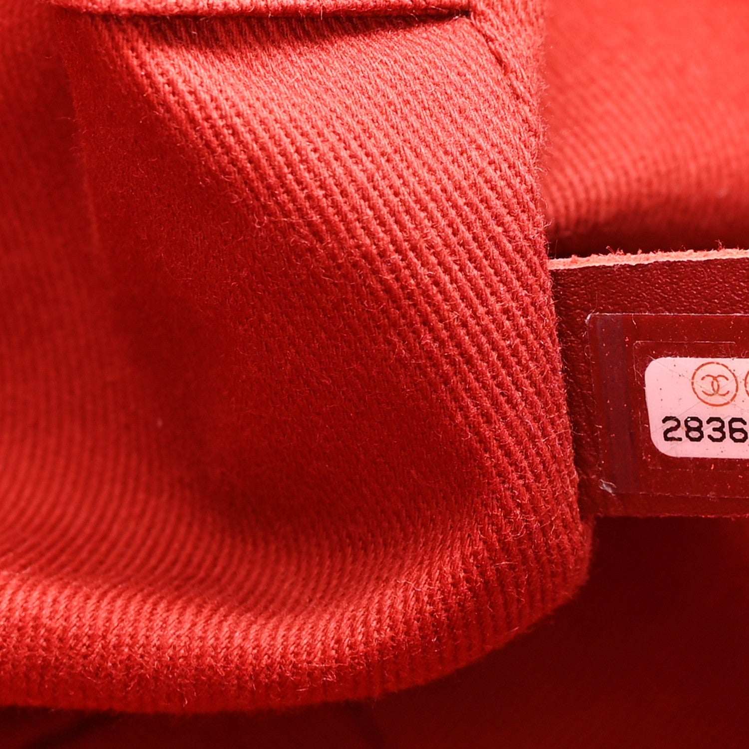 Chanel Lurex Boucle Medium Deauville Tote Red
