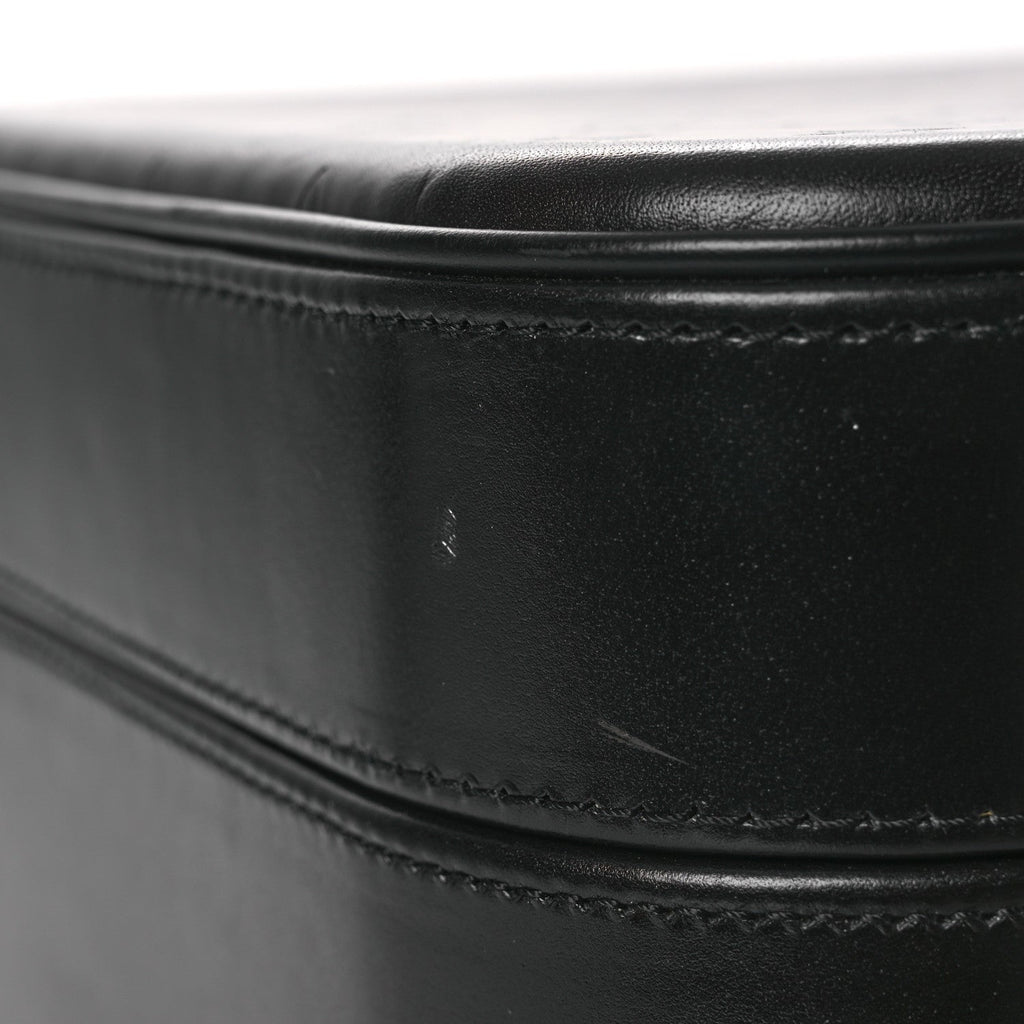 Louis Vuitton Monogram Glace Valisette MM Black