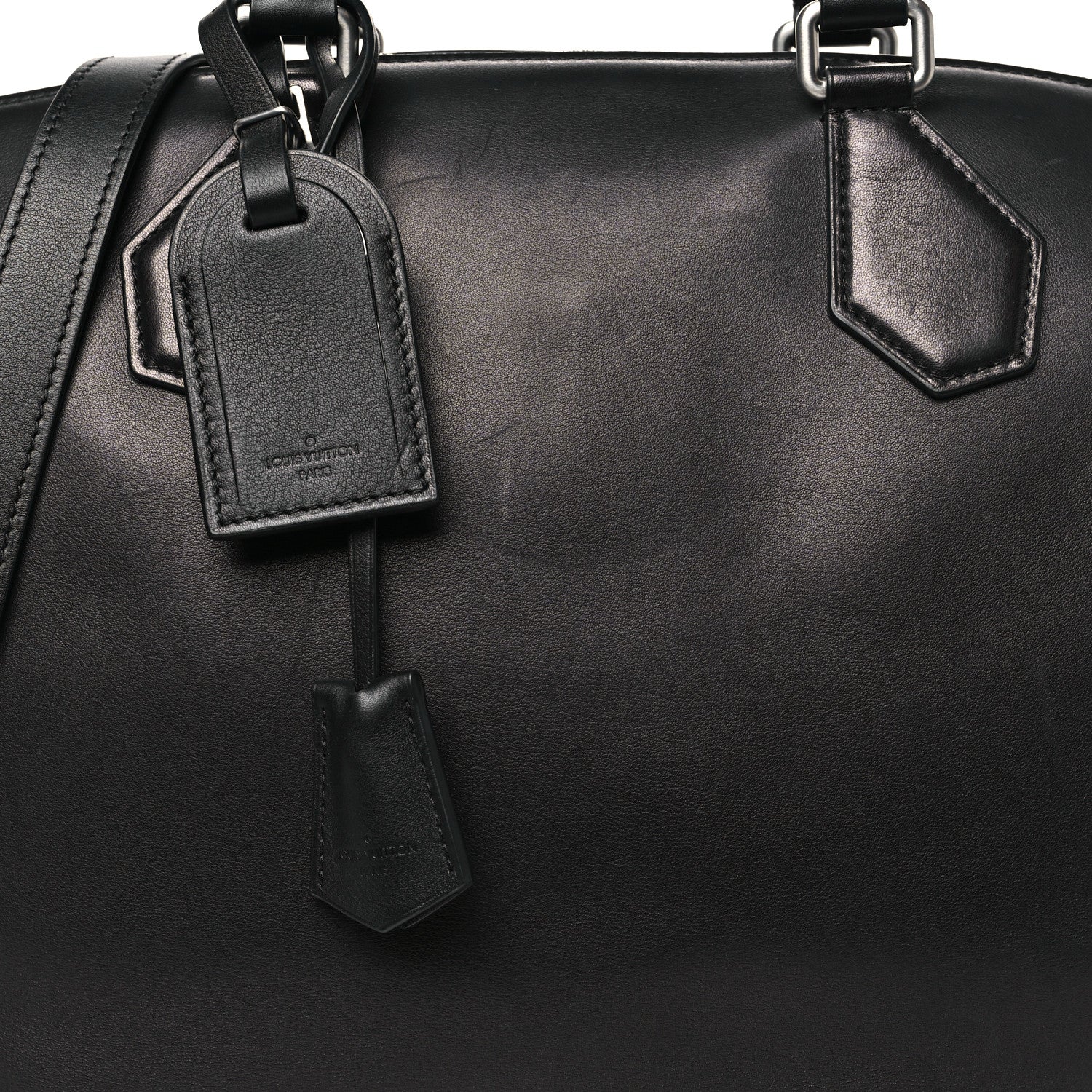 Louis Vuitton Smooth Millesime Calfskin Lockit MM Black